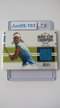 RAFAEL NADAL 2005 ACE AUTHENTIC GRAND SLAM CHAMPIONS JERSEY /500