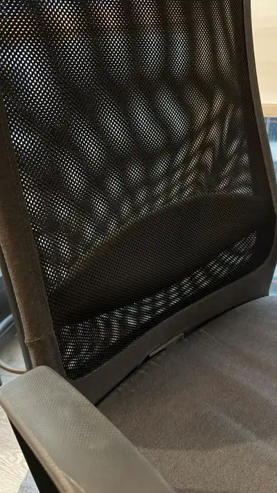Very popular IKEA MARKUS ergonomic office chair with breathable mesh back and built-in lumbar suppor...