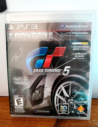 GT5 Gran Turismo 5 XL edition sur PS3 Playstation 3 - gaming