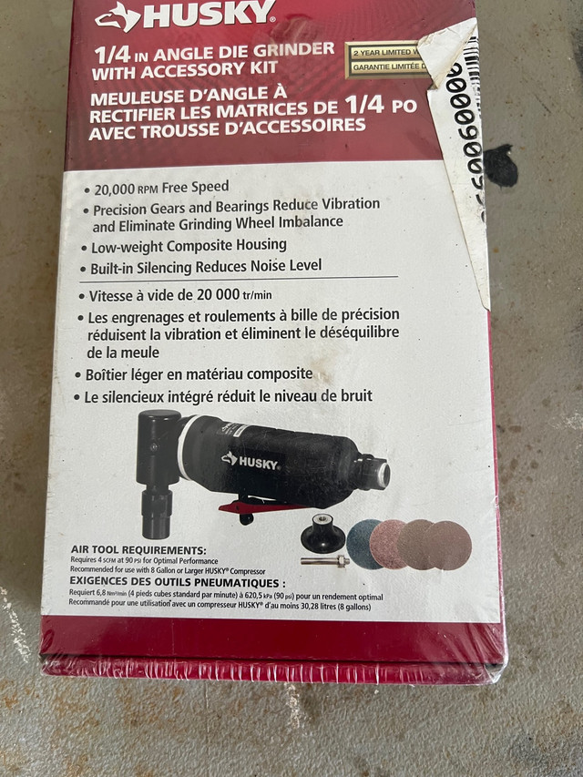 Air angle die grinder in Hand Tools in Mississauga / Peel Region - Image 2