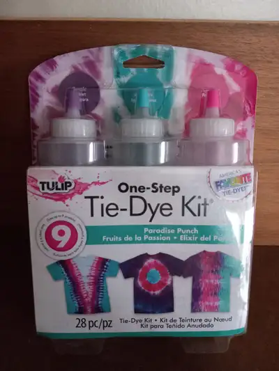 One-Step TIE-DYE Kit: Paradise Punch by Tulip / Up to 9 Projects, View more
