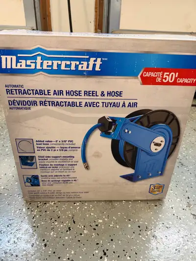 Mastercraft retractable hose, View more