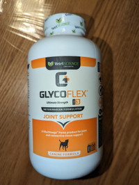 Glyco Flex 3 Hip and Joint Support for Dogs, 120 Count Chewable