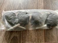 Black rolling casters (set of 4) $10