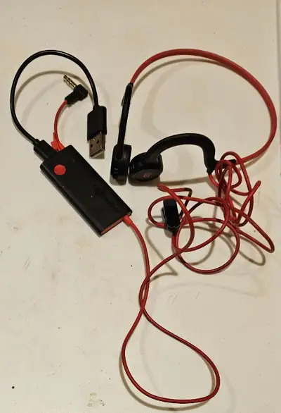 Headphones - Aftershokz Sportz Titanium bone conduction. No packaging. Lightly used. Fully charged....