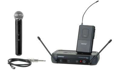 SHURE PGX24/SM58 Wireless System, View more
