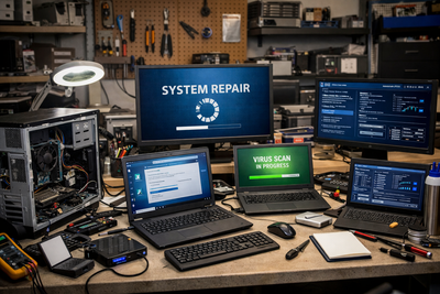 Computer Repair, View more