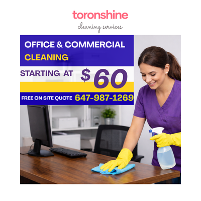 OFFICE AND COMMERCIAL CLEANING, View more
