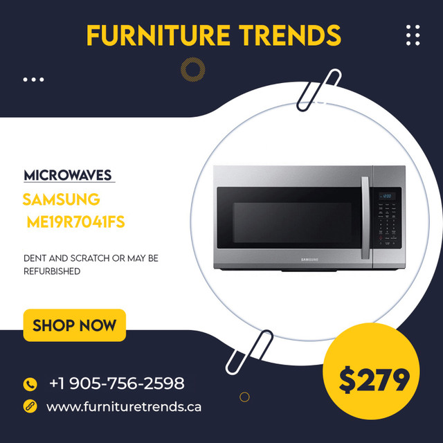 Today Special Deals on Microwave Starts From $279.99 in Microwaves & Cookers in Belleville - Image 2