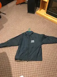 Vintage rainbow valley staff jacket