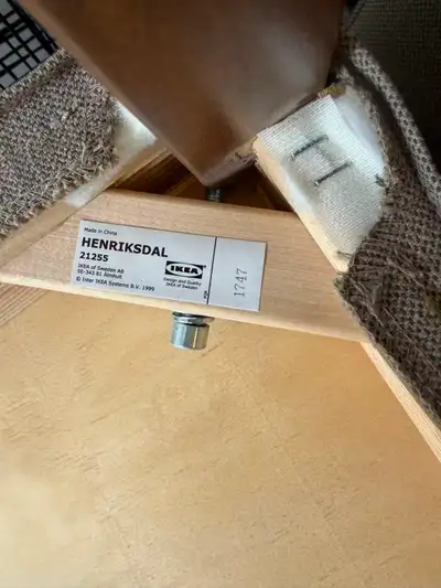 Ikea Bergmund chair set, View more