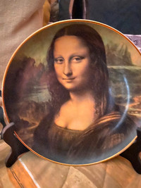 Assiette décorative Mona Lisa