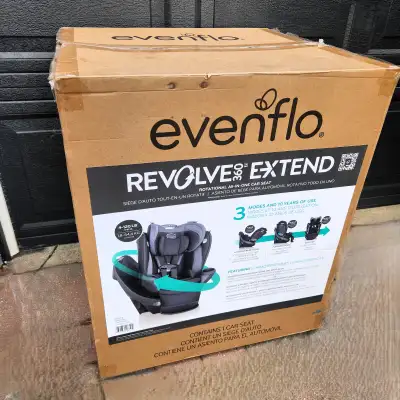 Car Seat Evenflo Revolve360 Extend All-in-One 360° Rotation Exte, View more