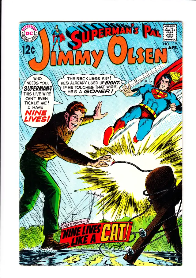 SUPERMAN'S PAL : JIMMY OLSEN #119 / DC – APRIL 196962863729006337128