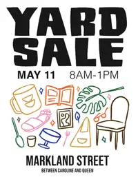 Markland Street Yard Sale May 11