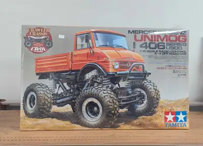 RC car - Tamiya Unimog 406 Crawler, View more