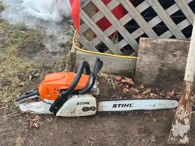 Stihl 291 chainsaw, View more
