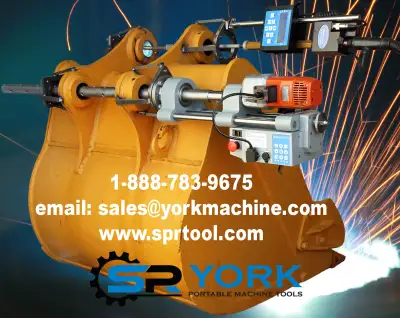 SPR York Portable Machine Tools will help you reduce your heavy equipment downtime. Taking portable...