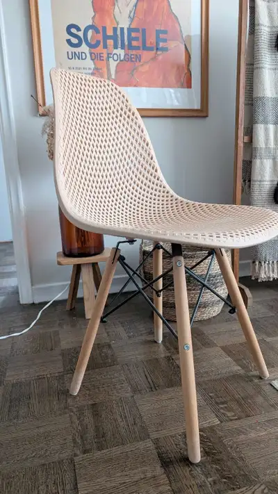 Mid century modern chair, View more