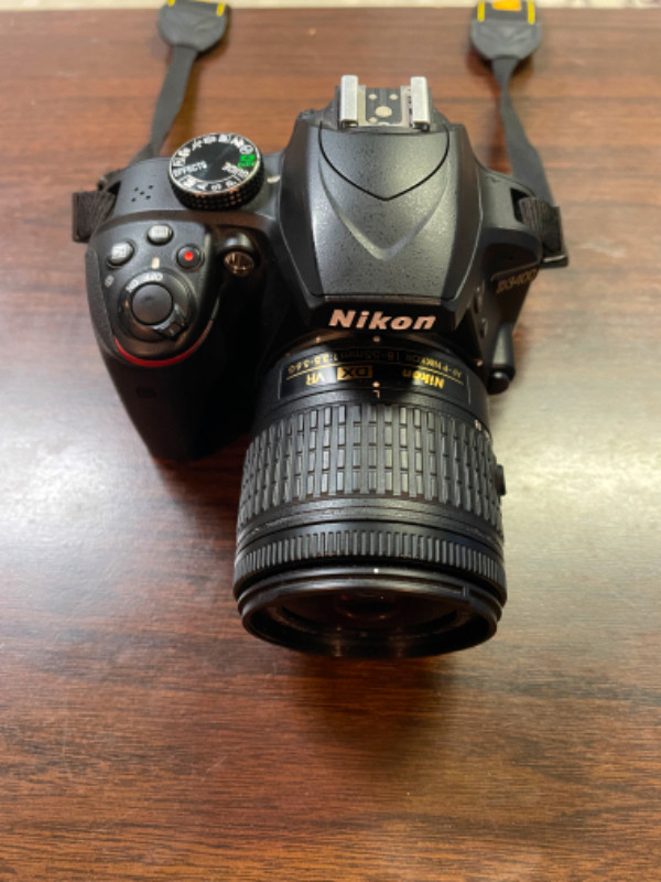 Nikon D3400 DSLR with 18-55 lens. $300 in Cameras & Camcorders in Regina