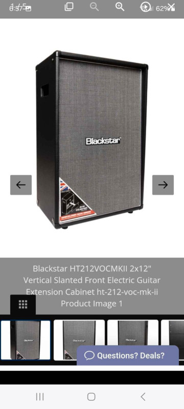 Blackstar 2x12 Vertical Cabinet dans Amplificateurs et pédales  à Laval/Rive Nord