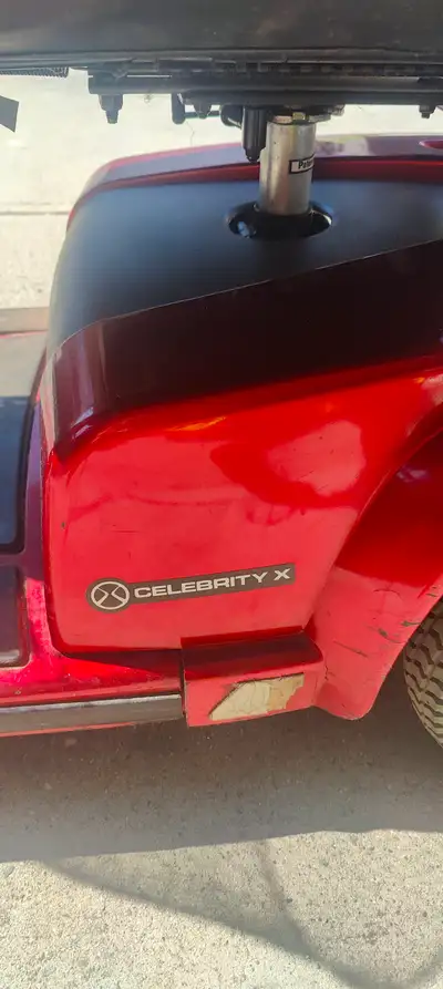 For sale is a Pride Celebrity X 3-wheel mobility scooter in good working condition. Key Details: Run...