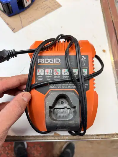 Ridgid Battery Charger, View more