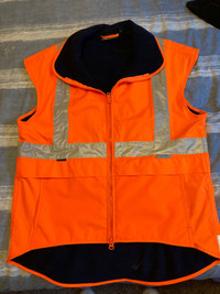 Insulated safety vest (new) XXL