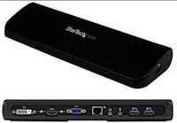 NEW-StarTech USB3SDOCKHDV HDMI and DVI/VGA Dual-Monitor Docking