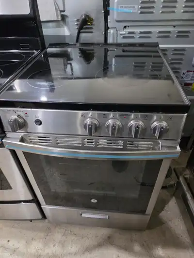 GE SLIDE IN GLASS STOWV RANGE OVEN , View more