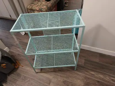 IKEA shelves , teal in colour Great condition !!
