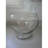 Elegant Glass Fish Bowl