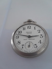 'Scotty' Pocket Watch by Westclox Size 16