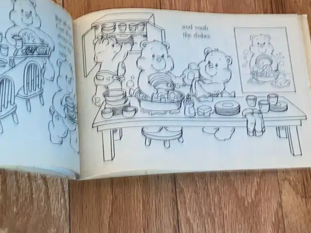 1984 Care Bears Sticker Book Caring & Sharing Pizza Hut Vintage in Children & Young Adult in St. Catharines - Image 11
