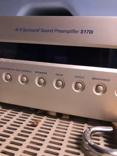 NAD Stereo , power amp s250  and preamp s1701, View more