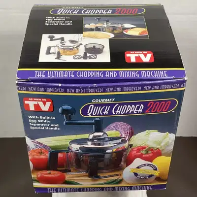 Gourmet Quick Chopper 2000, View more