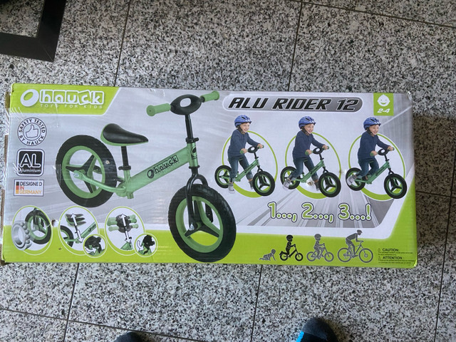 Brand new in box kids ages 2-4 adjustable balance bike in Kids in La Ronge - Image 2