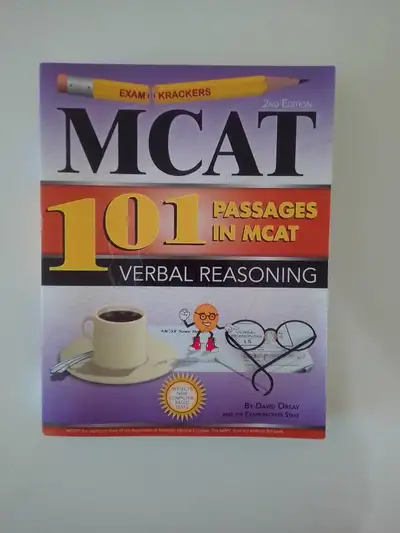 Exam Krackers MCAT Verbal Reasoning Book, View more