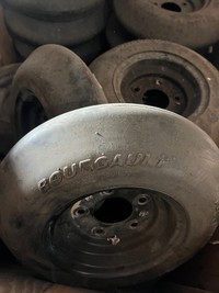 Bourgault V style packer tires