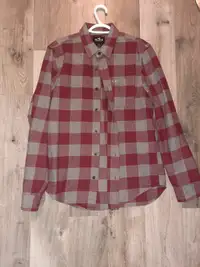 Hollister flannel shirt large 