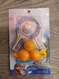 Like brand new Frozen Ping Pong Set / Table Tennis Set