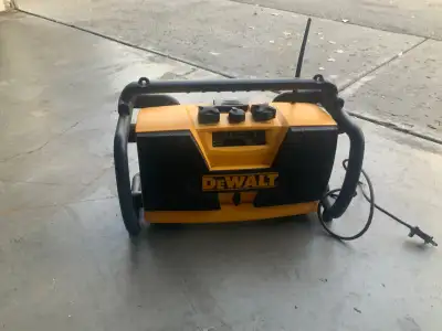 Dewalt AM FM radio, Impact drill, 2 batteries & Charger, View more
