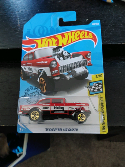 2019 Hot Wheels 2019 '55 Chevy Bel Air Gasser, View more