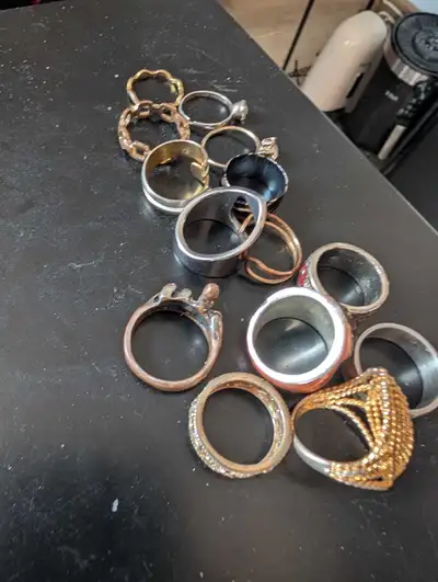 Assorted Fashion Rings Collection, View more