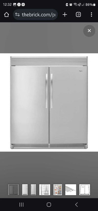 Whirlpool Sidekicks All Fridge,  All Freezer