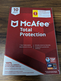 McAfee - 1 year McAfee $25 each - Qty 2. Available. NEW