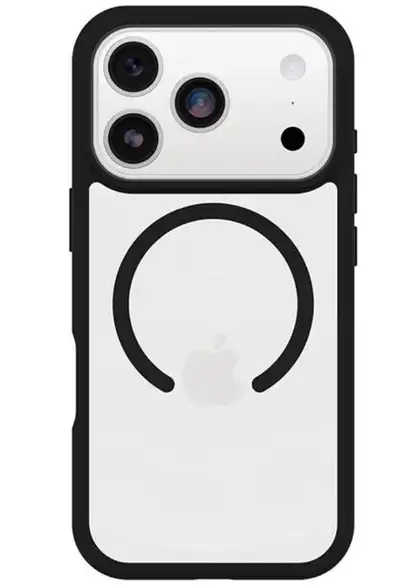 OtterBox iPhone 17 Pro Profile Series Case - Black Crystal, View more