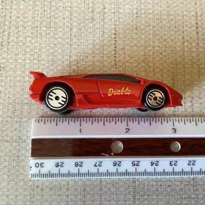 1990 Mattel Hot Wheels Lamborghini Diablo Die Cast Toy Car, View more