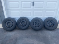 Winter rims and tires 