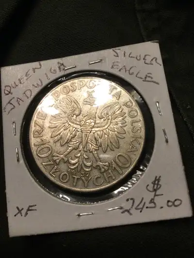 Polish 10 zloty Silver Coin  - 1932, View more